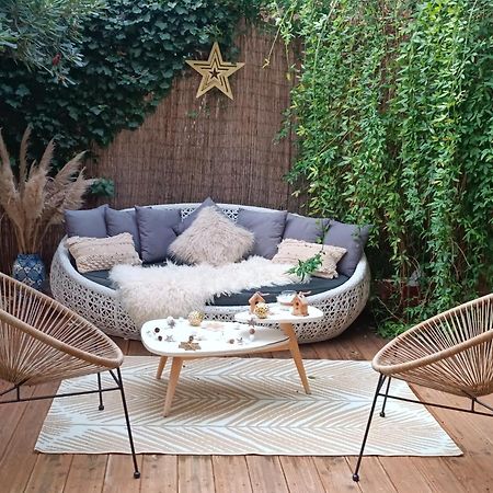 Appartement Rez De Jardin Avec Spa Entre La Mer Et Montpellier 10Mn Lattes Esterno foto