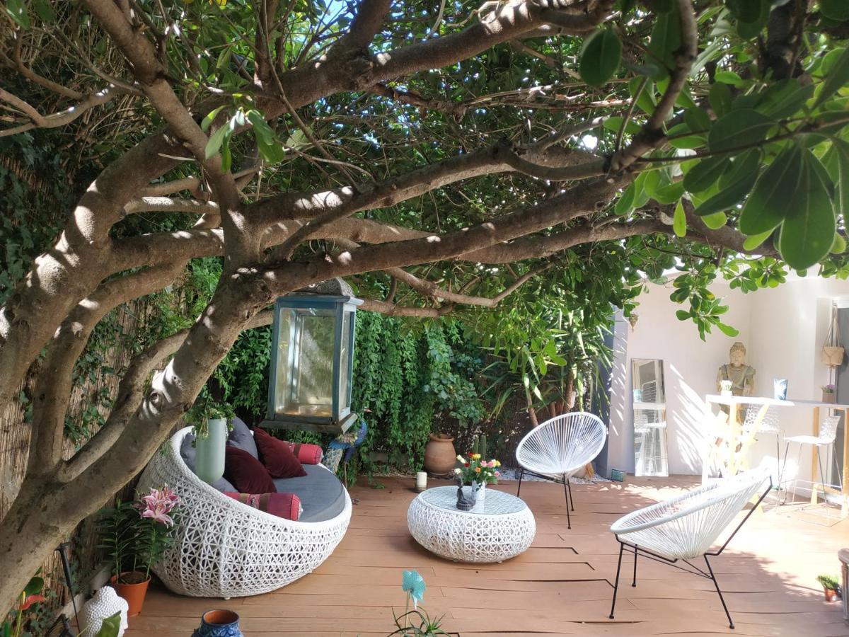 Appartement Rez De Jardin Avec Spa Entre La Mer Et Montpellier 10Mn Lattes Esterno foto
